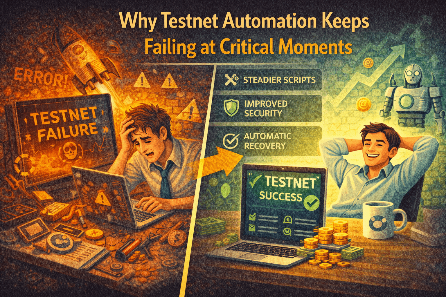 Why Testnet Automation Keeps Failing at Critical Moments (And How to Fix It)