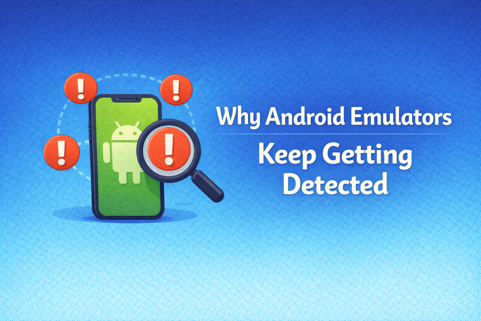 Why Android Emulators Keep Getting Detected (And What Actually Works Instead)