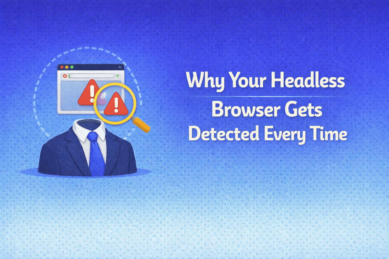 Why Your Headless Browser Gets Detected (And How to Fix It)
