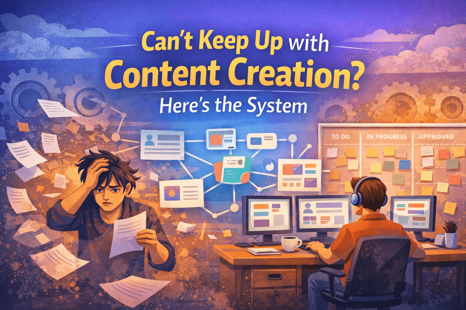 Can't Keep Up with Content Creation? Here's the System