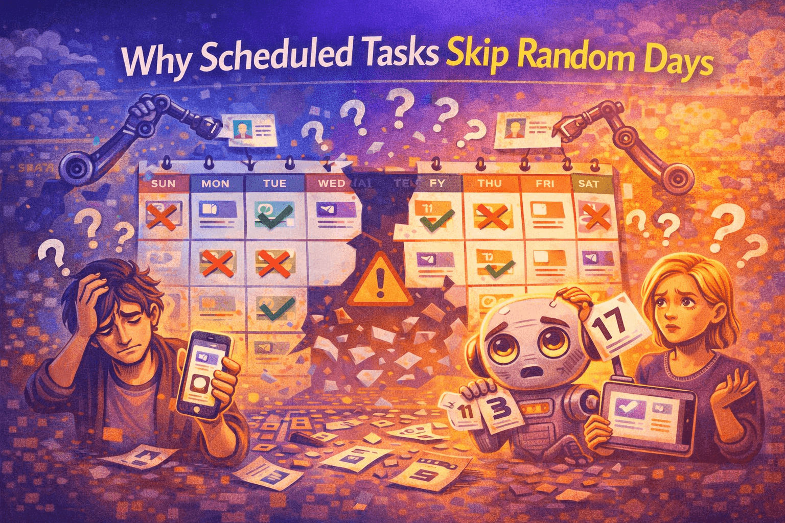 Why Scheduled Tasks Skip Random Days