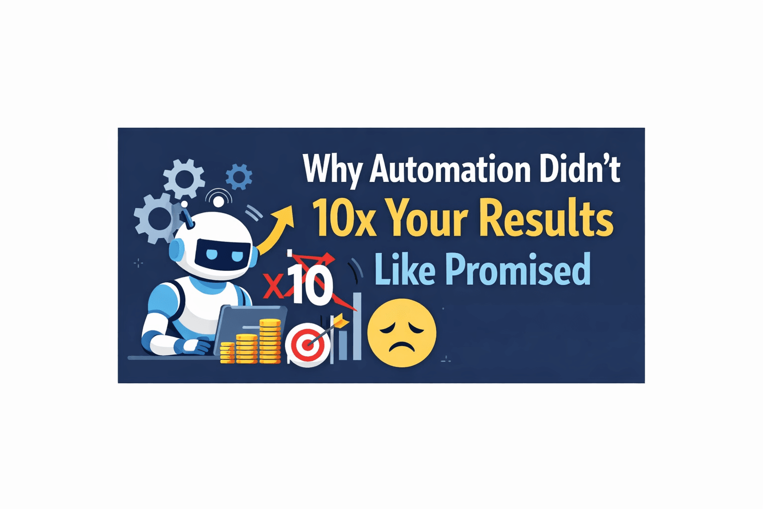 Why Automation Didn't 10x Your Results Like Promised