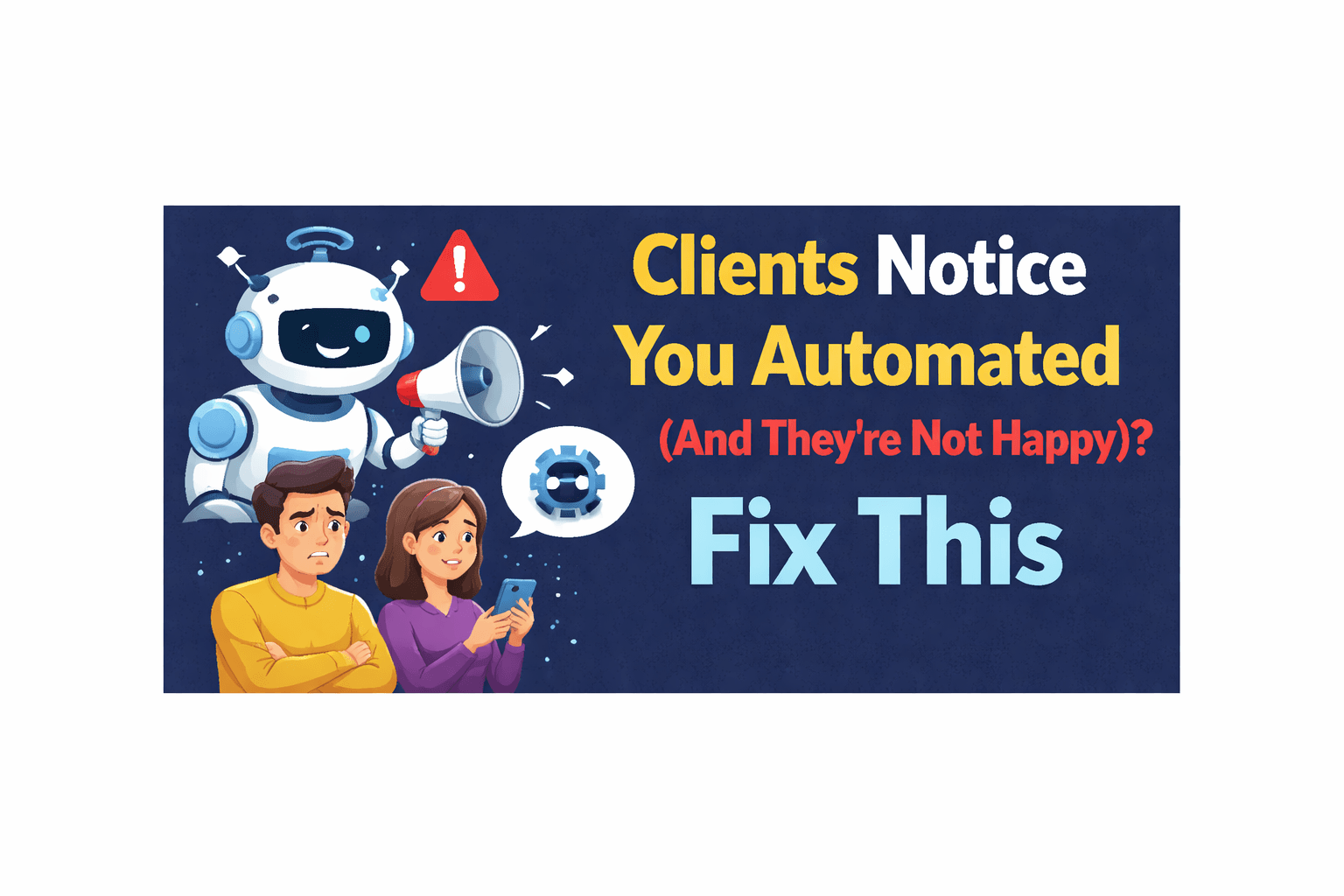 Clients Notice You Automated (And They're Not Happy)? Fix This