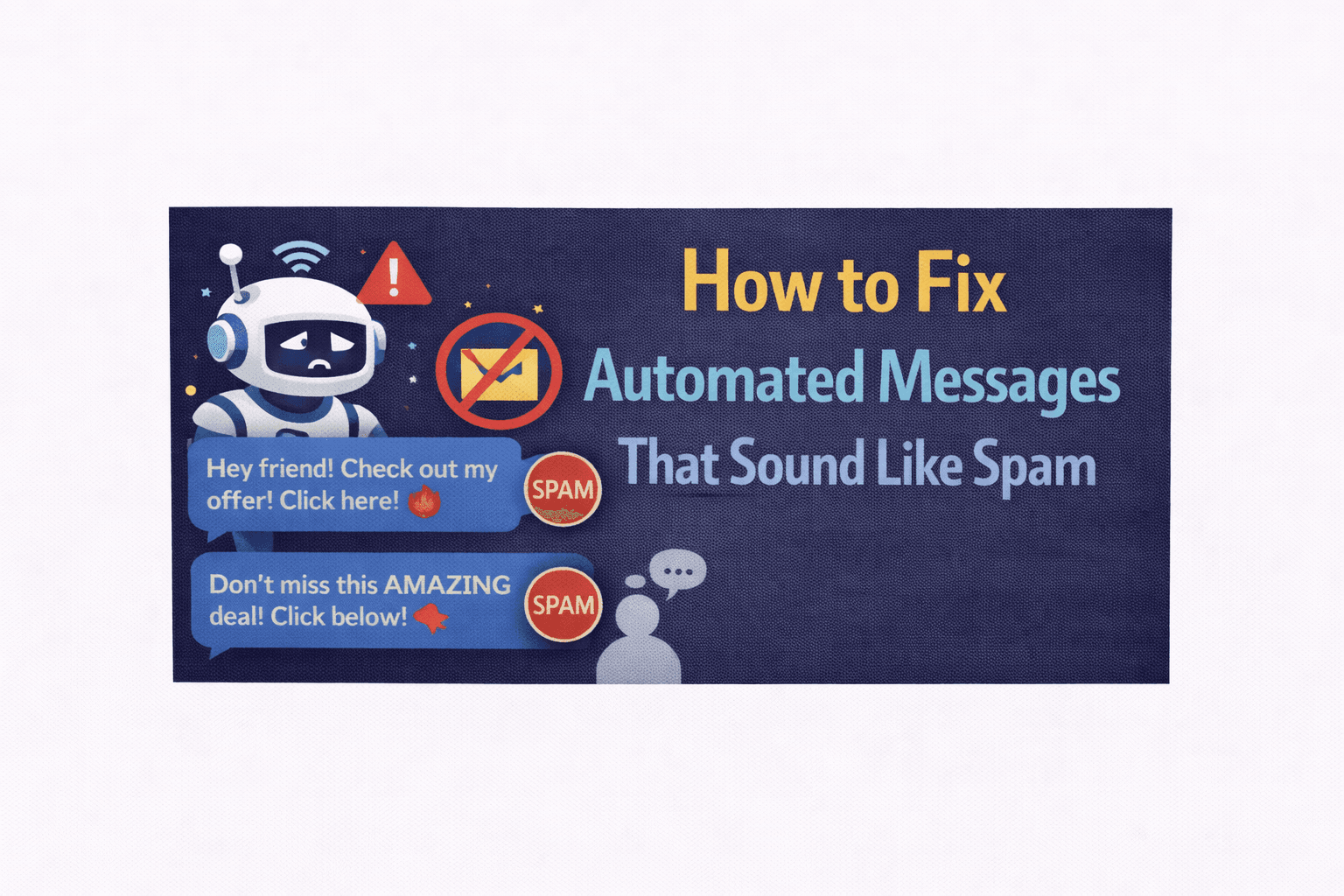 How to Fix Automated Messages That Sound Like Spam