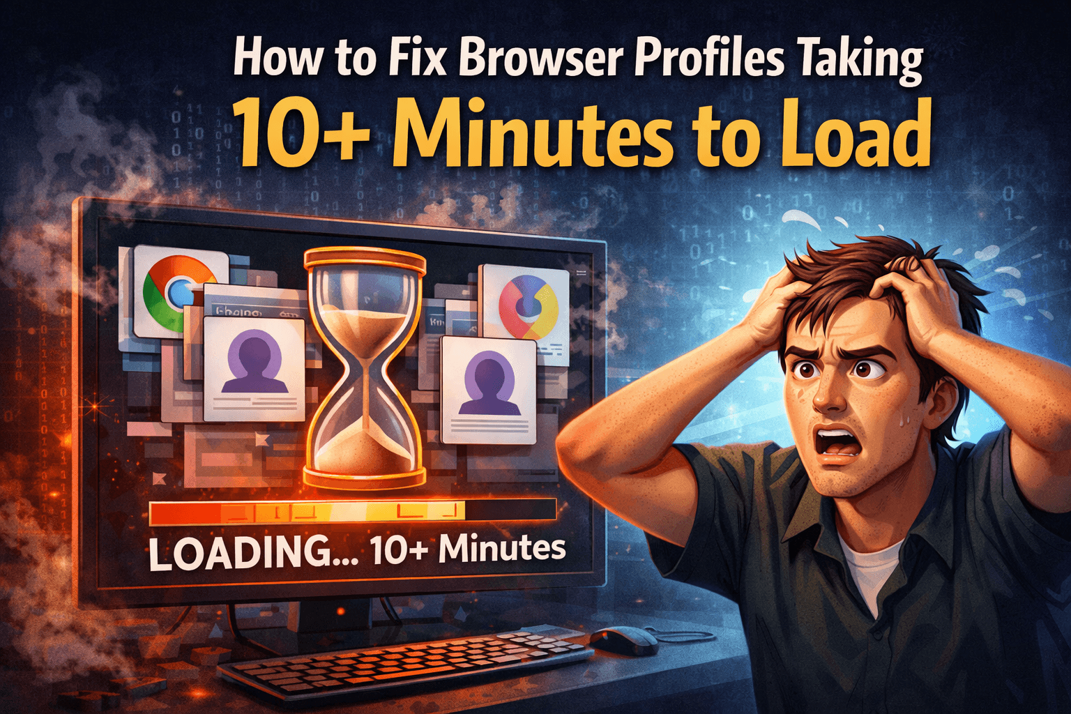 How to Fix Browser Profiles Taking 10+ Minutes to Load (And Make Them Instant Again)