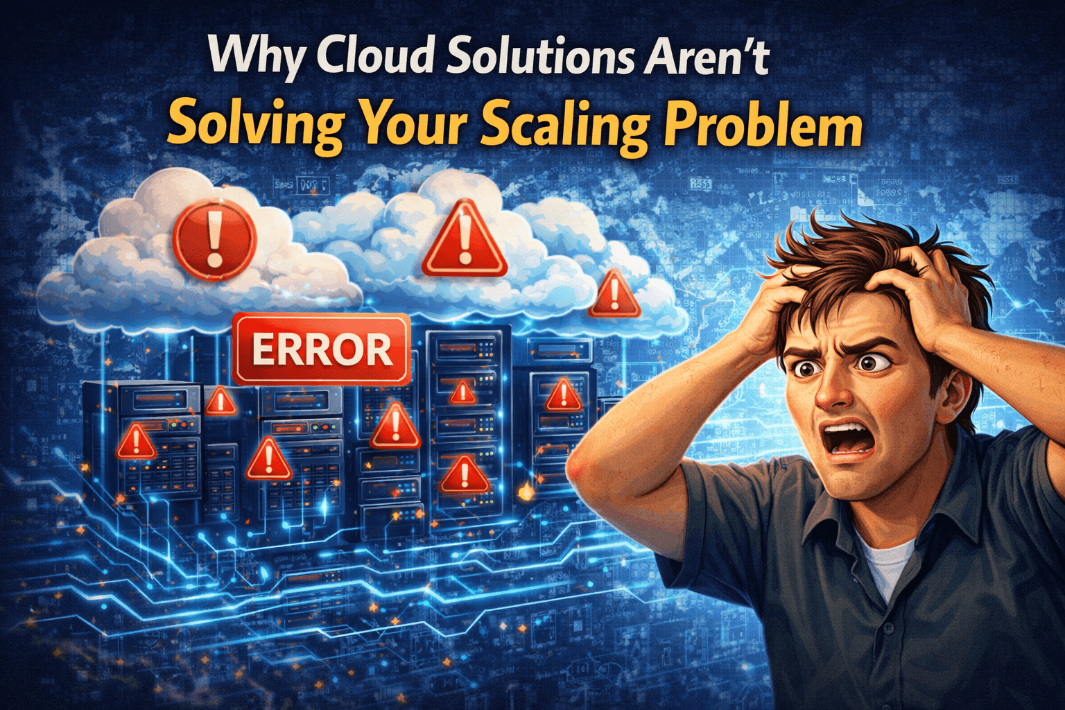 Why Cloud Solutions Aren’t Solving Your Scaling Problem (And What Actually Will)