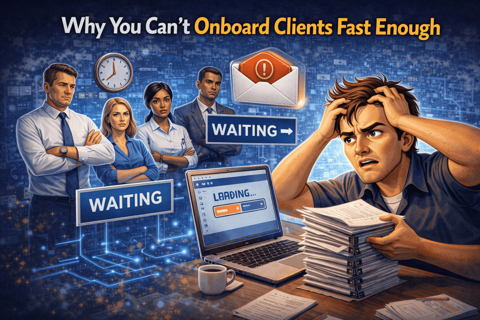 Why You Can’t Onboard Clients Fast Enough (And How to Fix It)