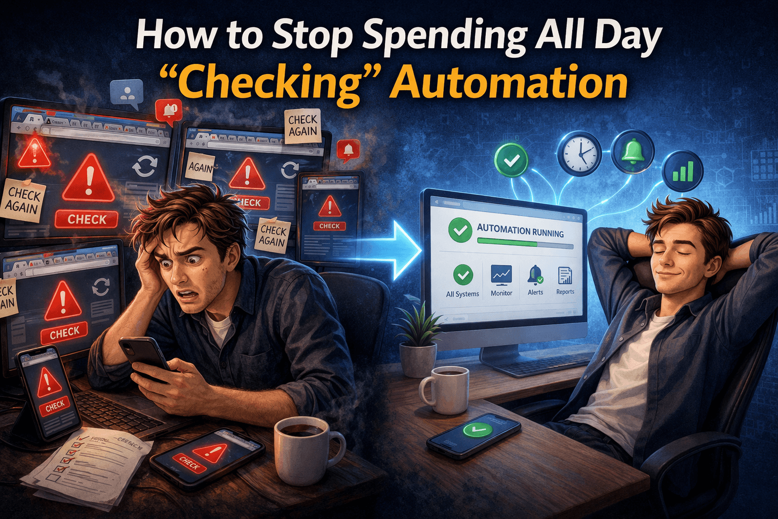 How to Stop Spending All Day “Checking” Automation (And Finally Trust Your System)