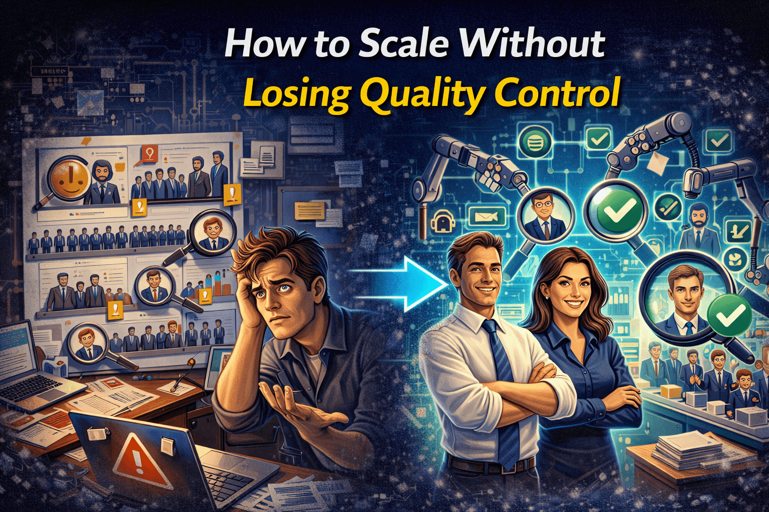 How to Scale Without Losing Quality Control