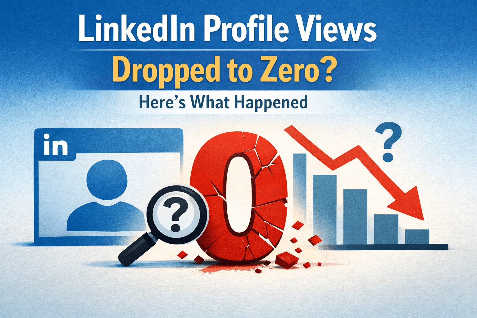 LinkedIn Profile Views Dropped to Zero? Here's What Happened