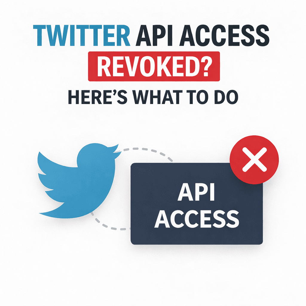 Twitter API Access Revoked? Here's What to Do
