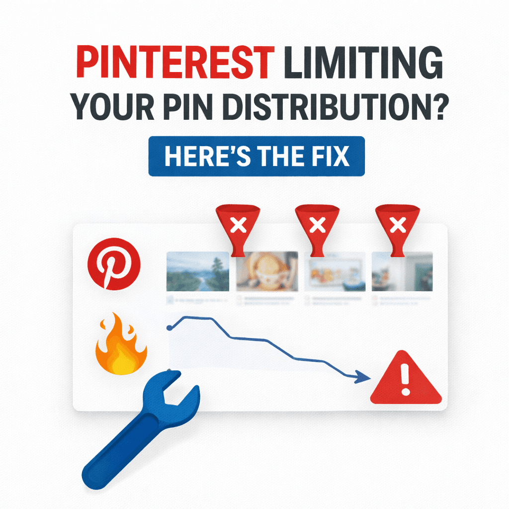 Pinterest Limiting Your Pin Distribution? Here's the Fix
