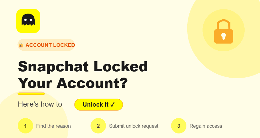 Snapchat Locked Your Account? Here's How to Unlock It