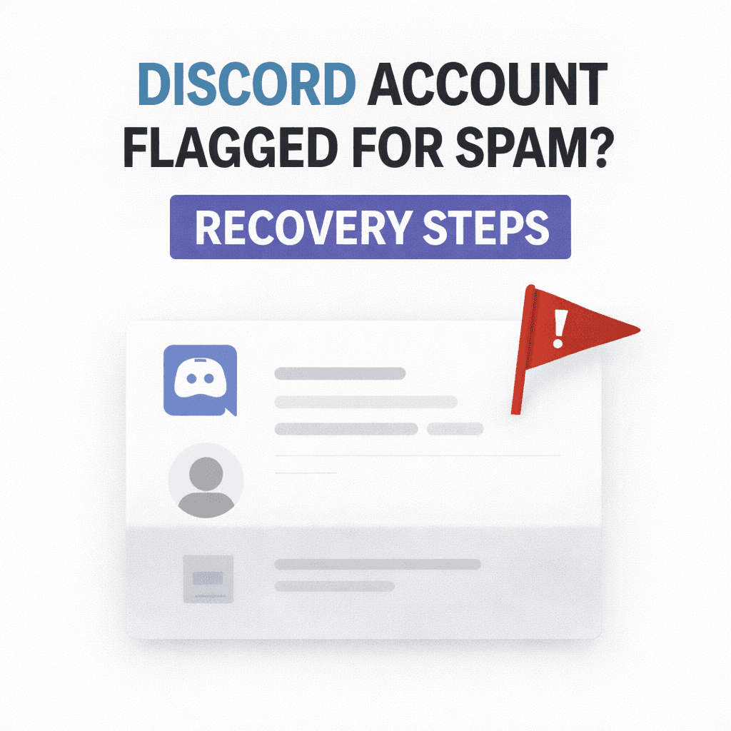 Discord Account Flagged for Spam? Recovery Steps