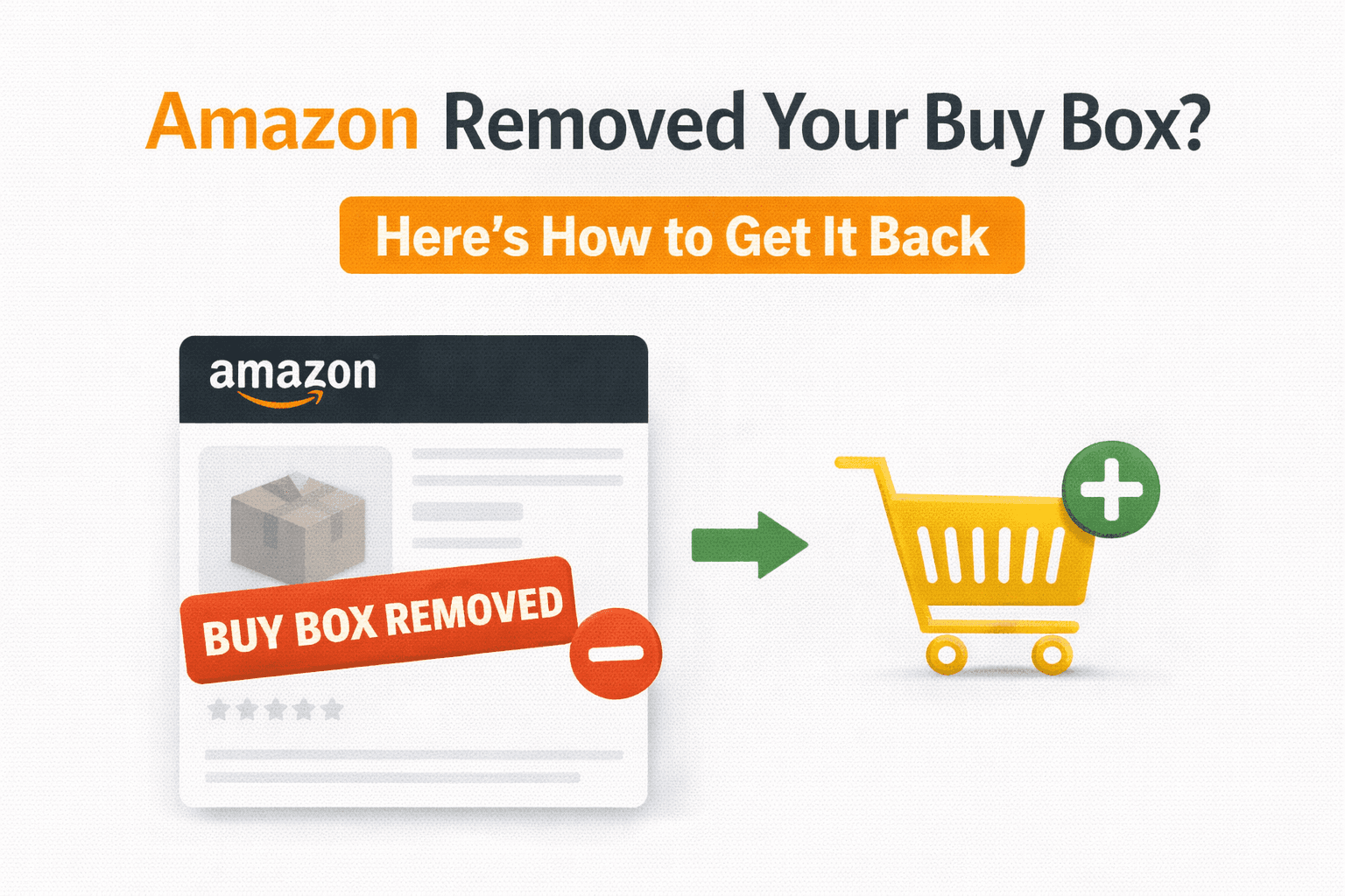 Amazon Removed Your Buy Box? Here's How to Get It Back