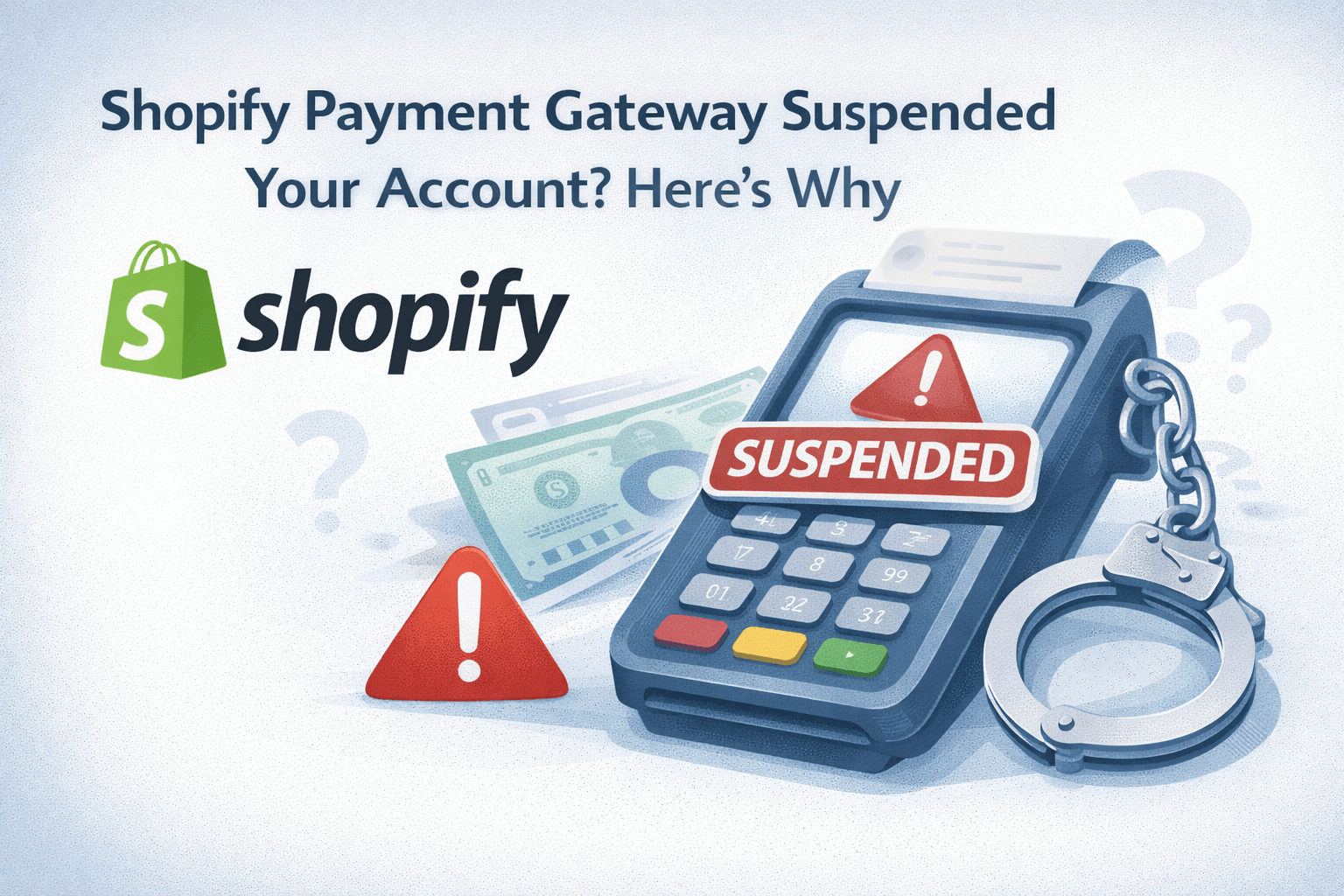 Shopify Payment Gateway Suspended Your Account? Here's Why