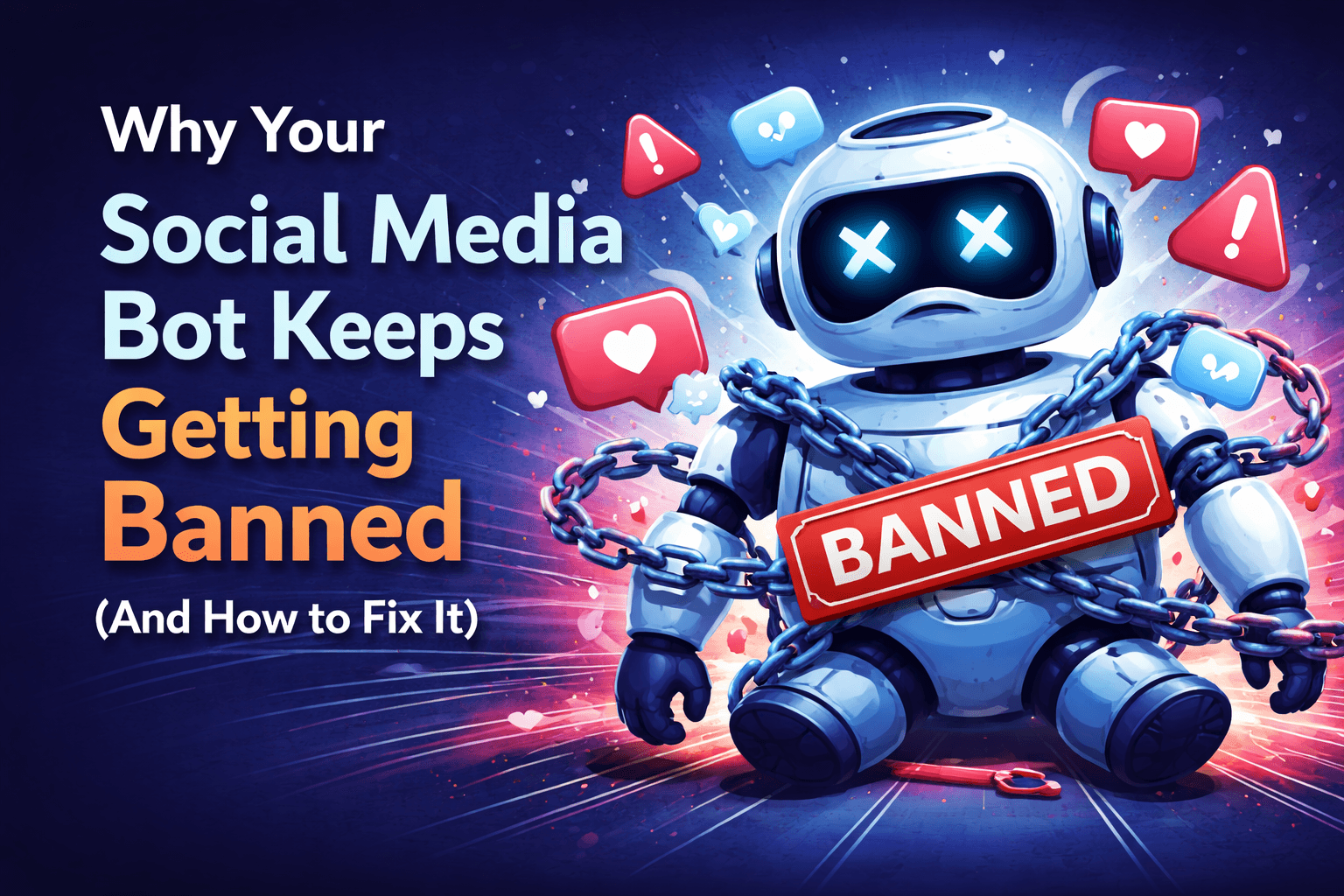 Why Your Social Media Bot Keeps Getting Banned (And How to Fix It)