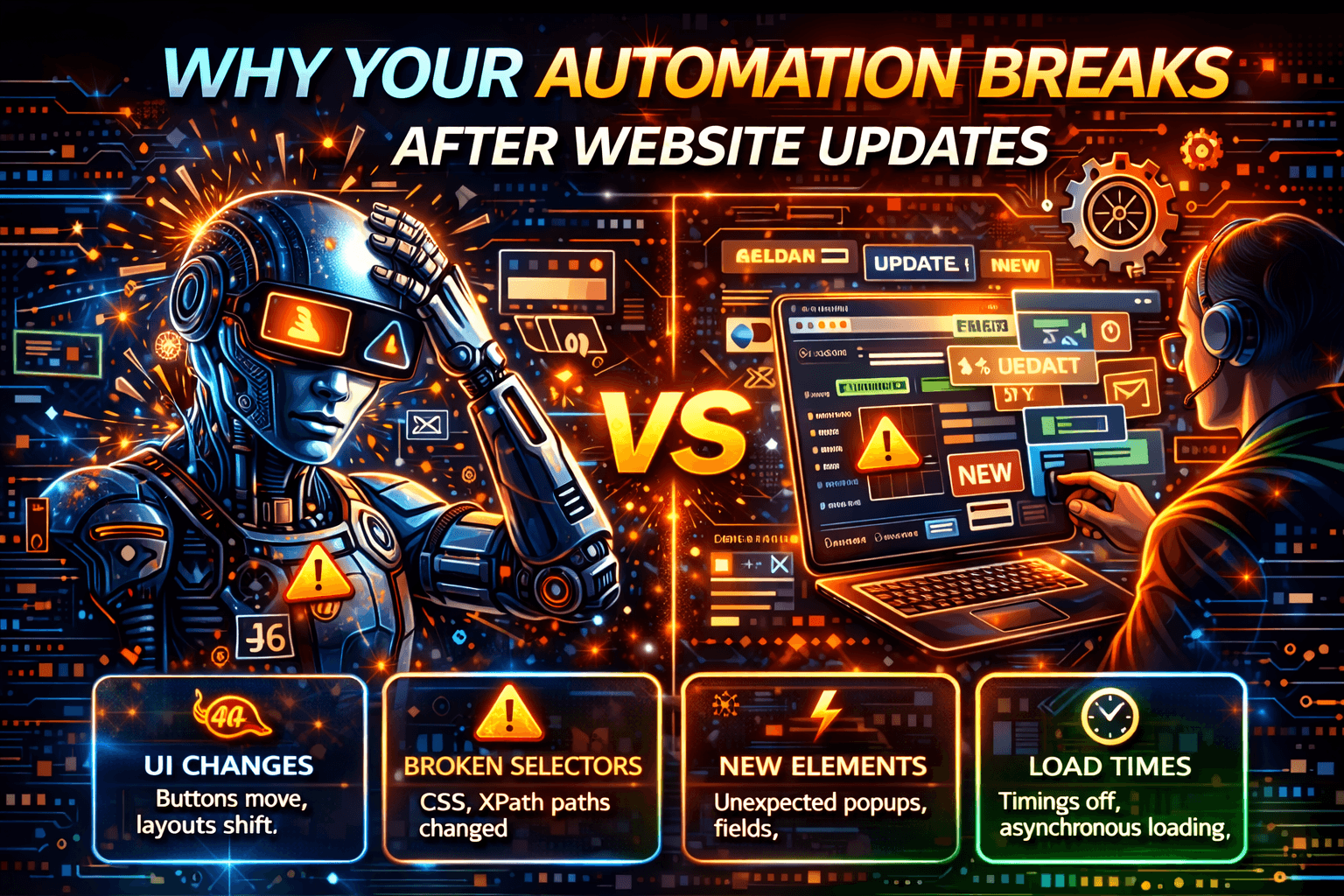 Why Your Automation Breaks After Website Updates