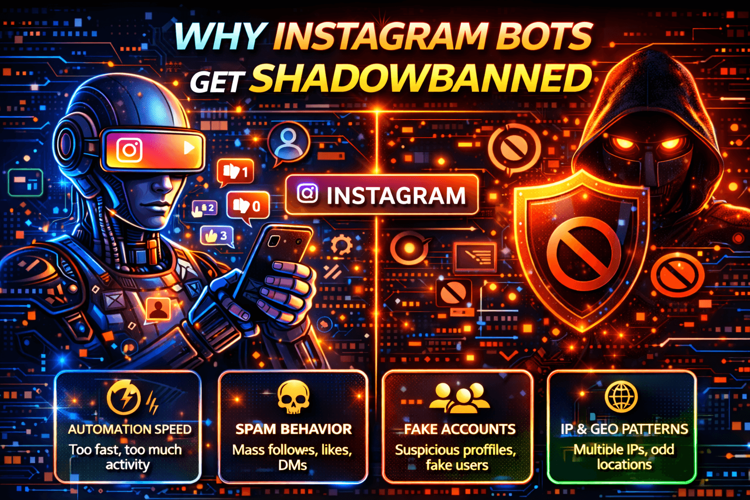 Why Instagram Bots Get Shadowbanned (Mobile-Specific Issues)