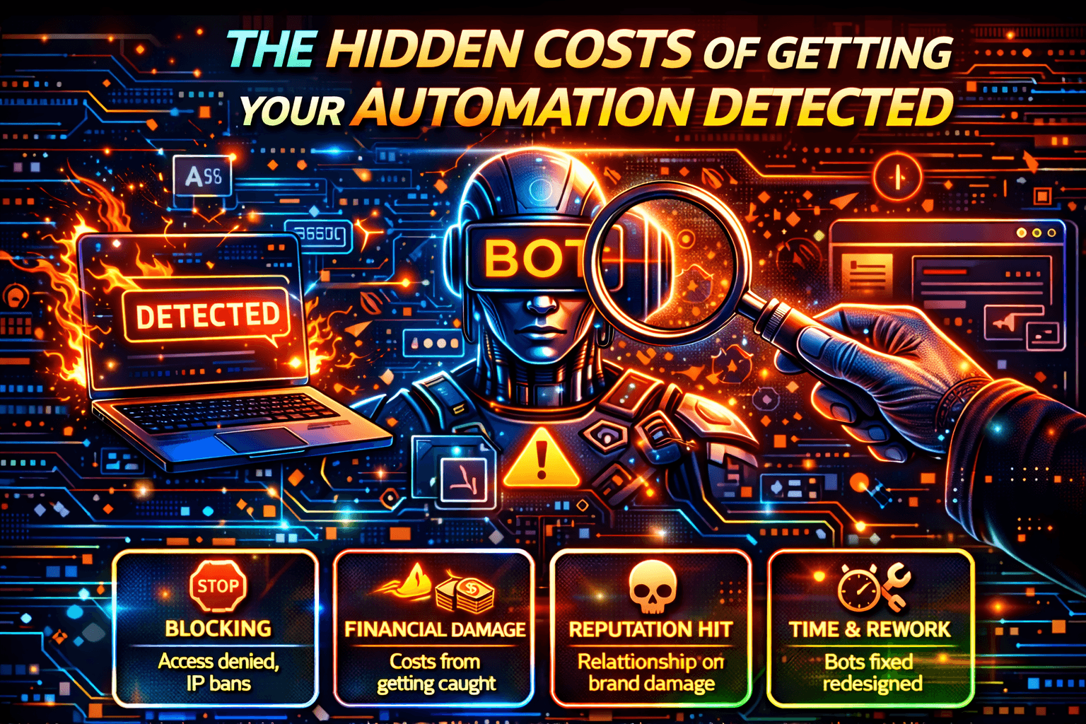 The Hidden Costs of Getting Your Automation Detected