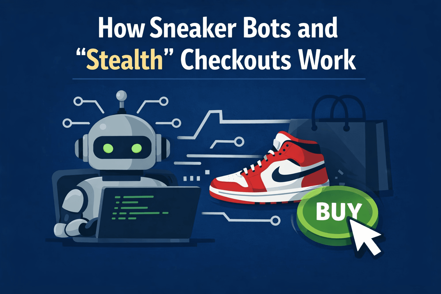 How Sneaker Bots and “Stealth” Checkouts Work