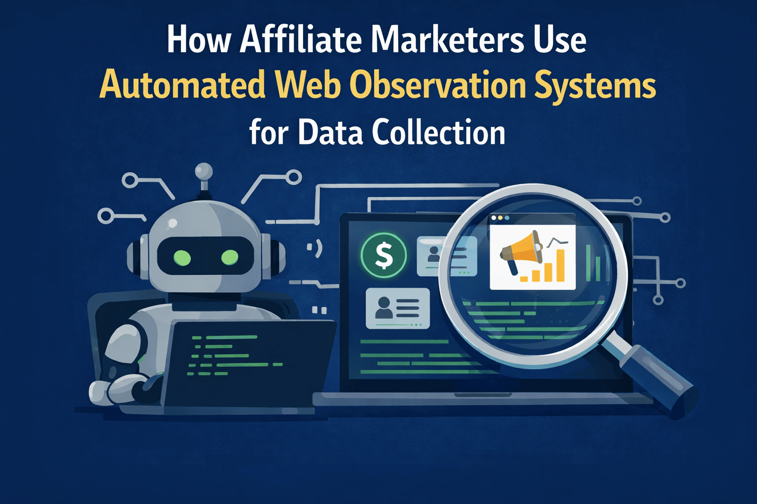 How Affiliate Marketers Use Automated Web Observation Systems for Data Collection