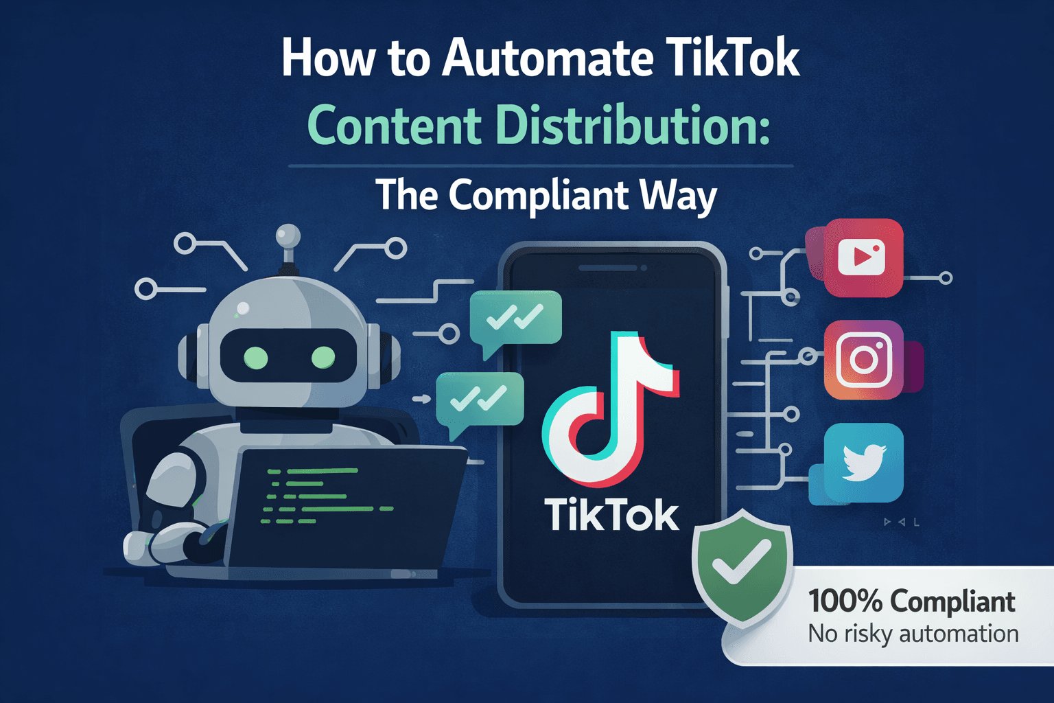 How to Automate TikTok Content Distribution: The Compliant Way