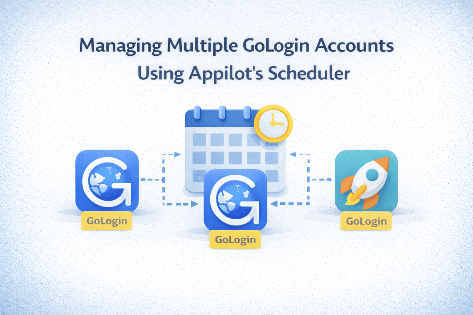 Managing Multiple GoLogin Accounts Using Appilot's Scheduler