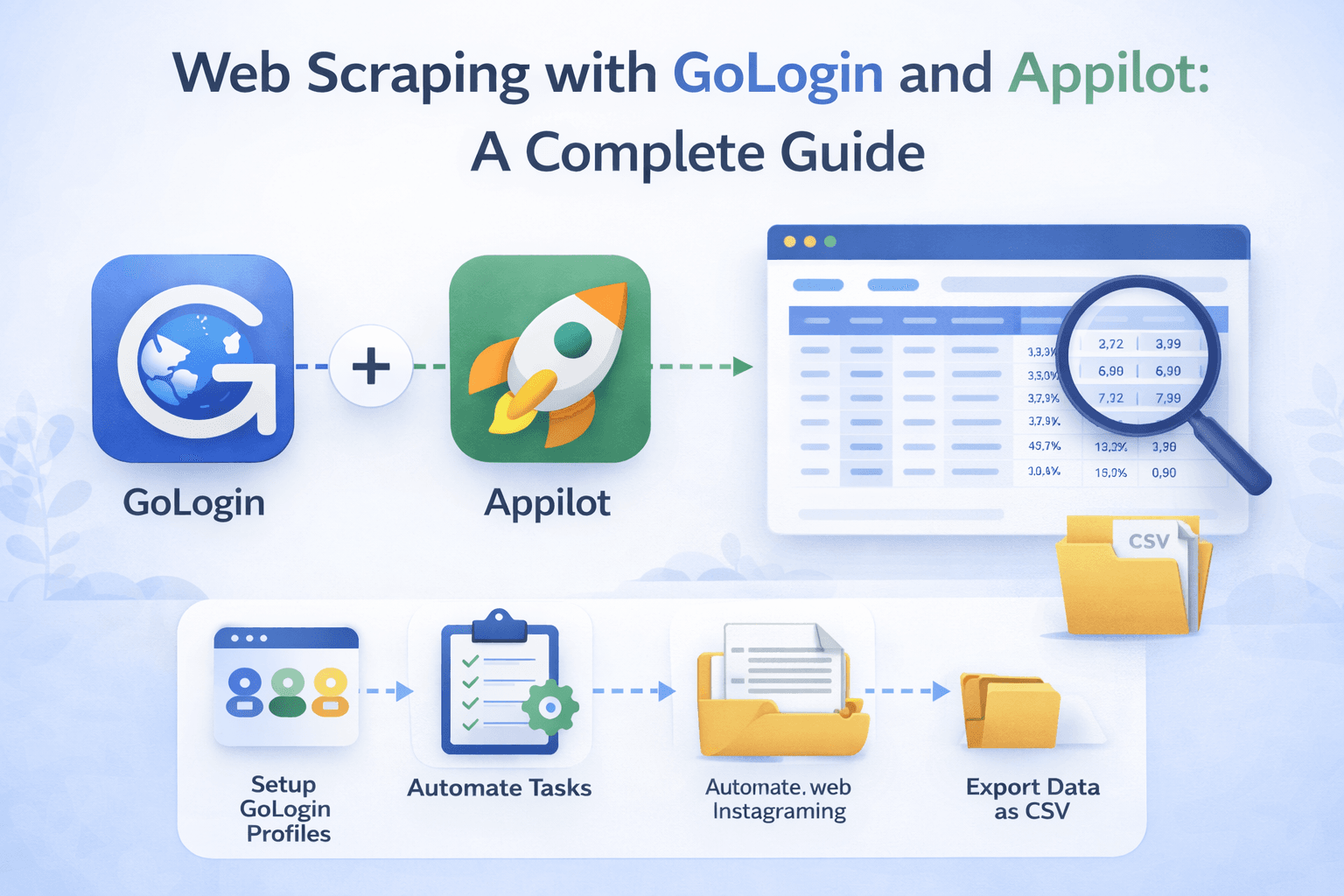 Web Scraping with GoLogin and Appilot: A Complete Guide
