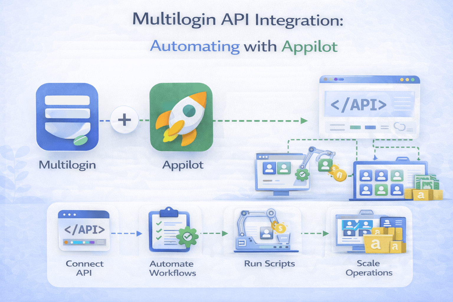 Multilogin API Integration: Automating with Appilot