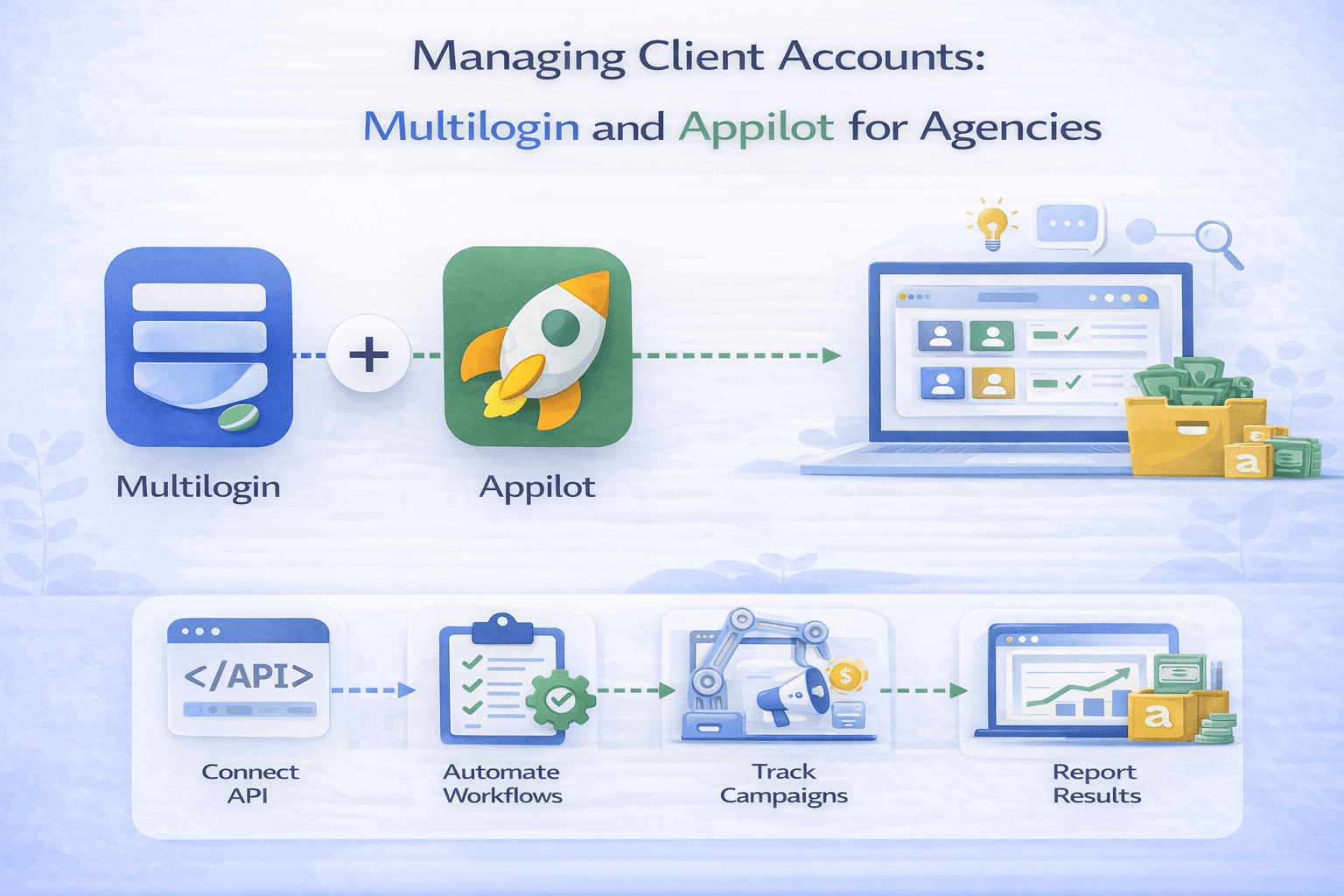 Managing Client Accounts: Multilogin and Appilot for Agencies