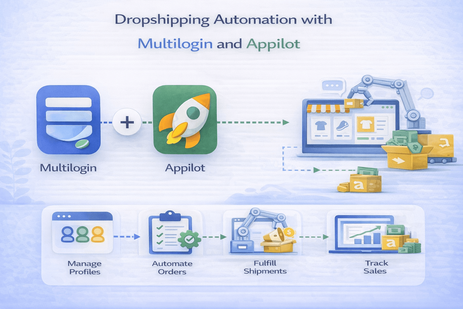 Dropshipping Automation with Multilogin and Appilot