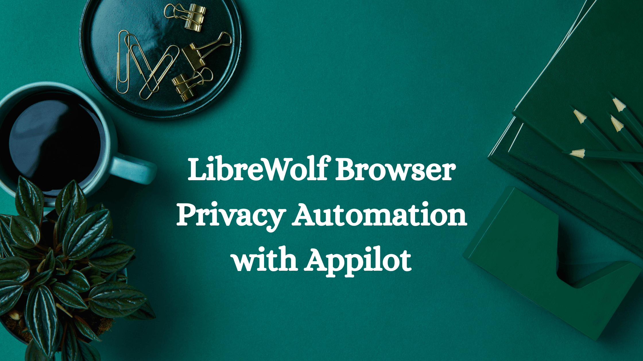 LibreWolf Browser Privacy Automation with Appilot