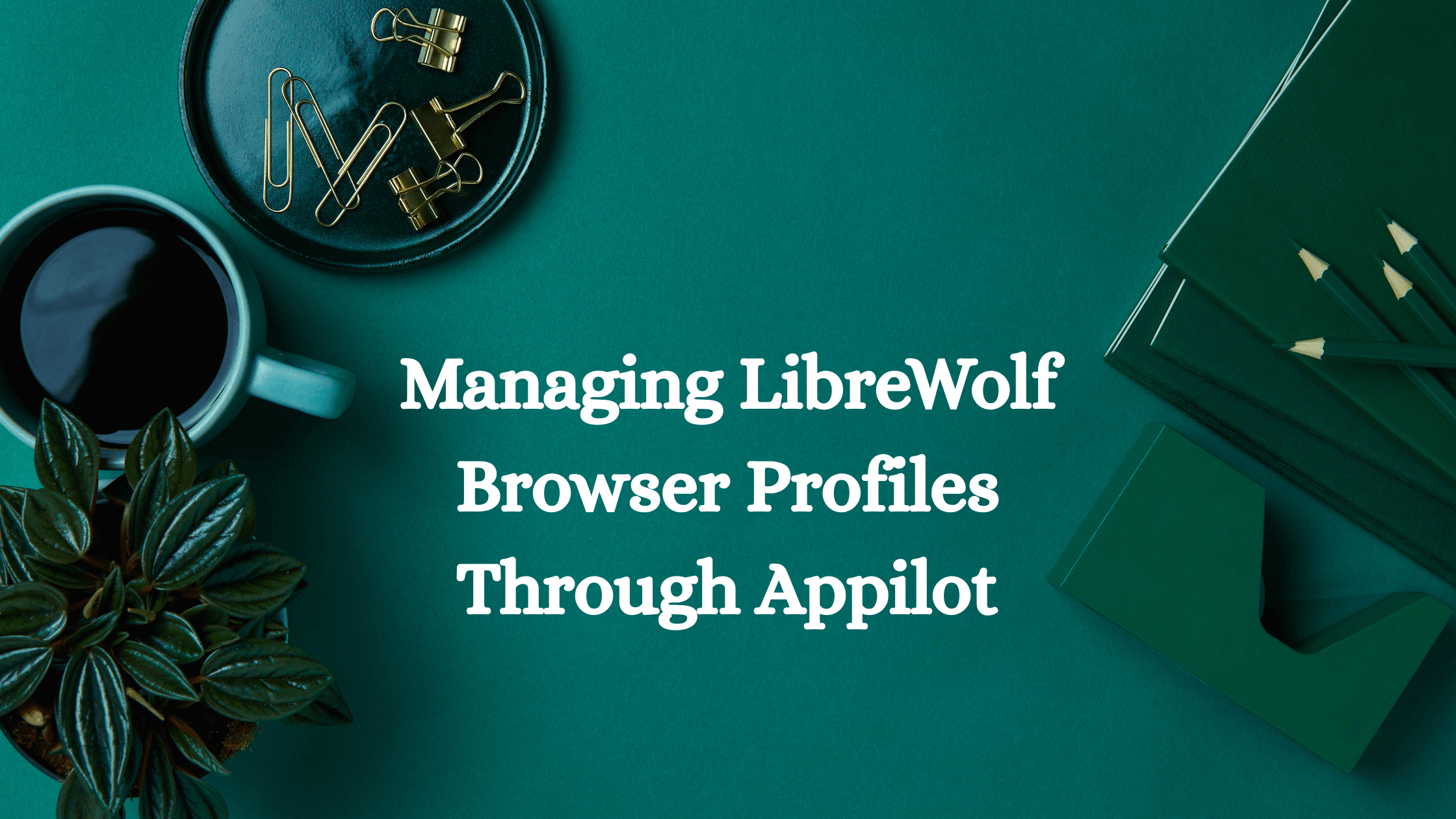 Managing LibreWolf Browser Profiles Through Appilot