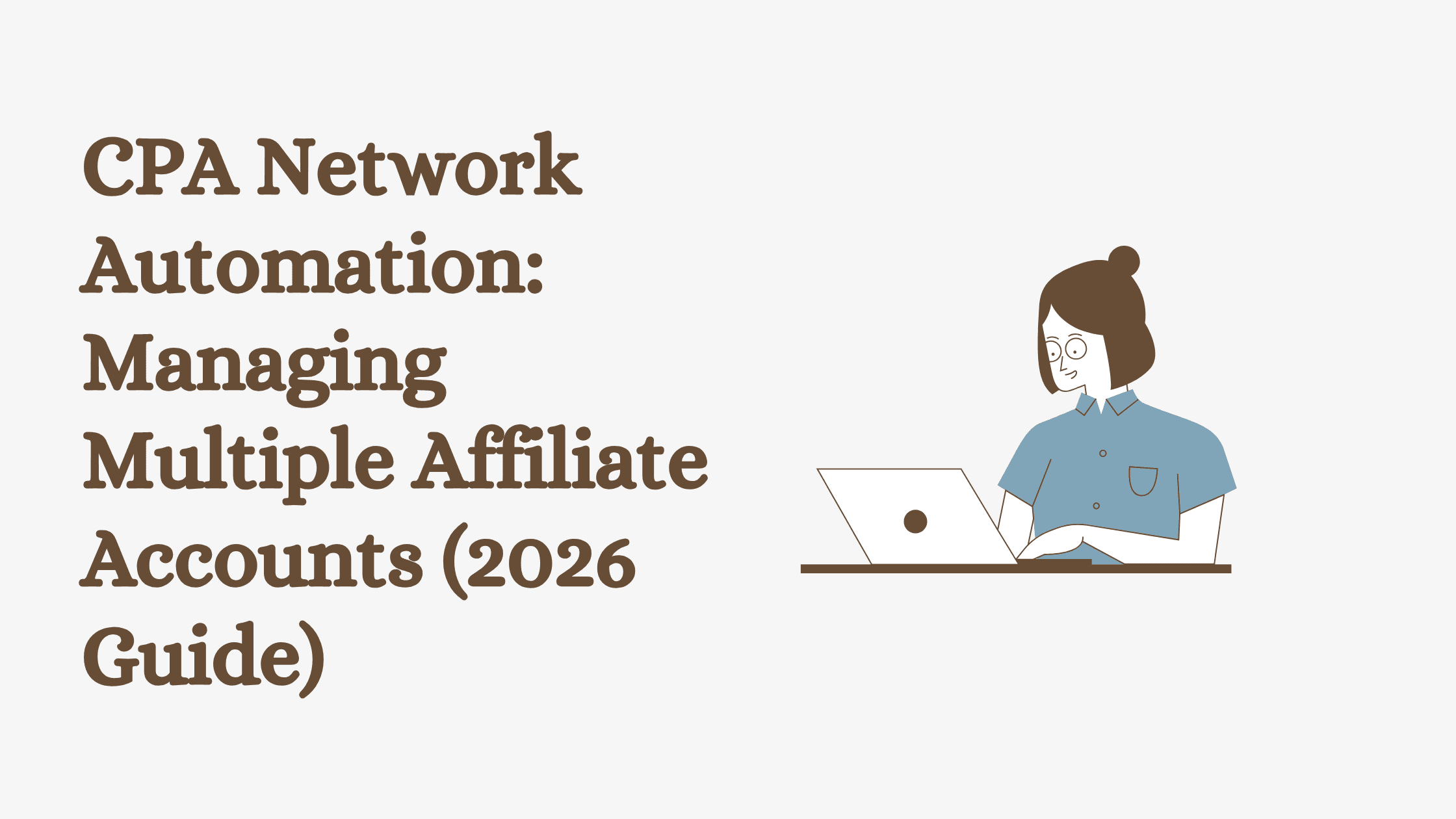 CPA Network Automation: Managing Multiple Affiliate Accounts (2026 Guide)