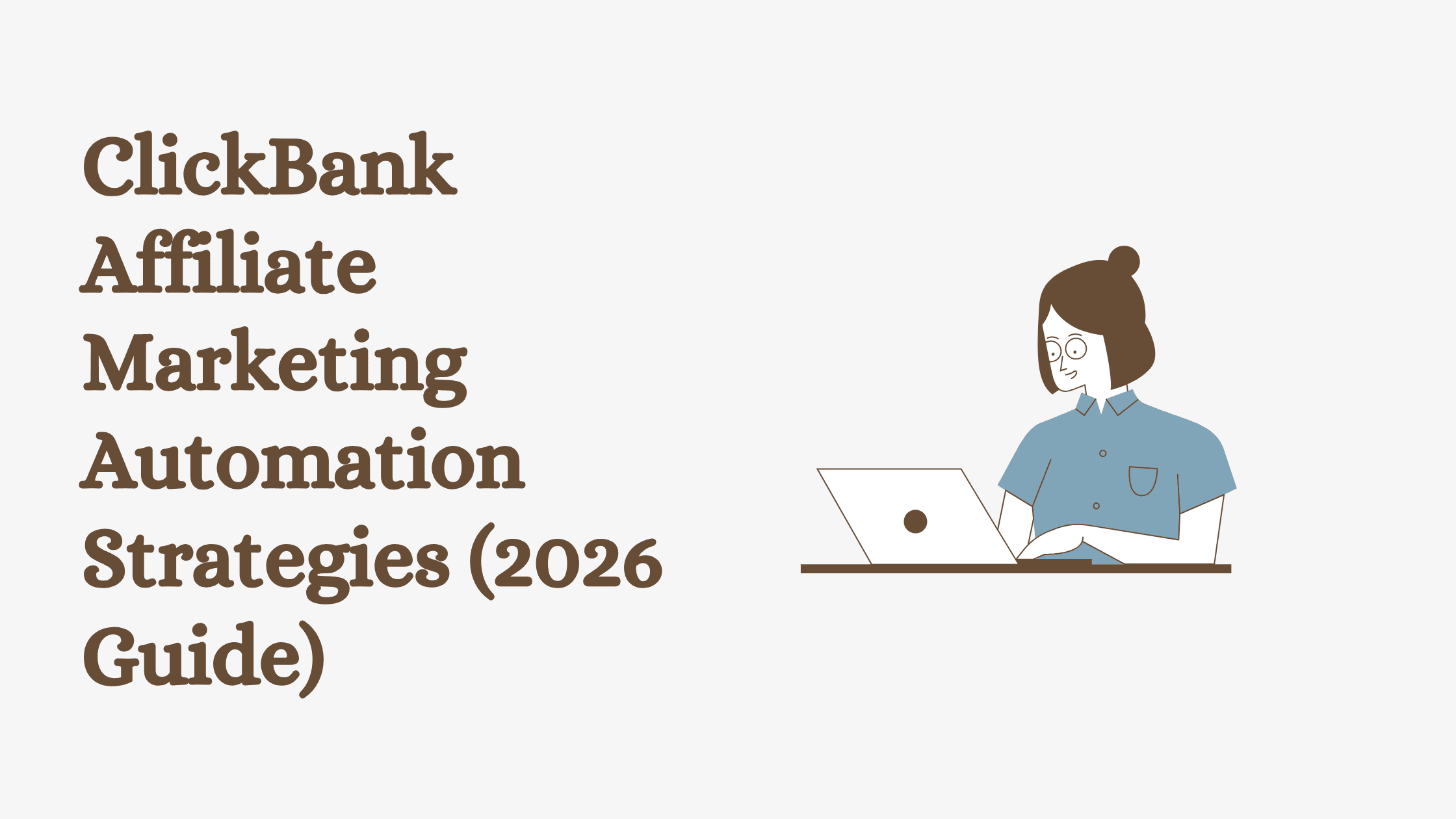 ClickBank Affiliate Marketing Automation Strategies (2026 Guide)