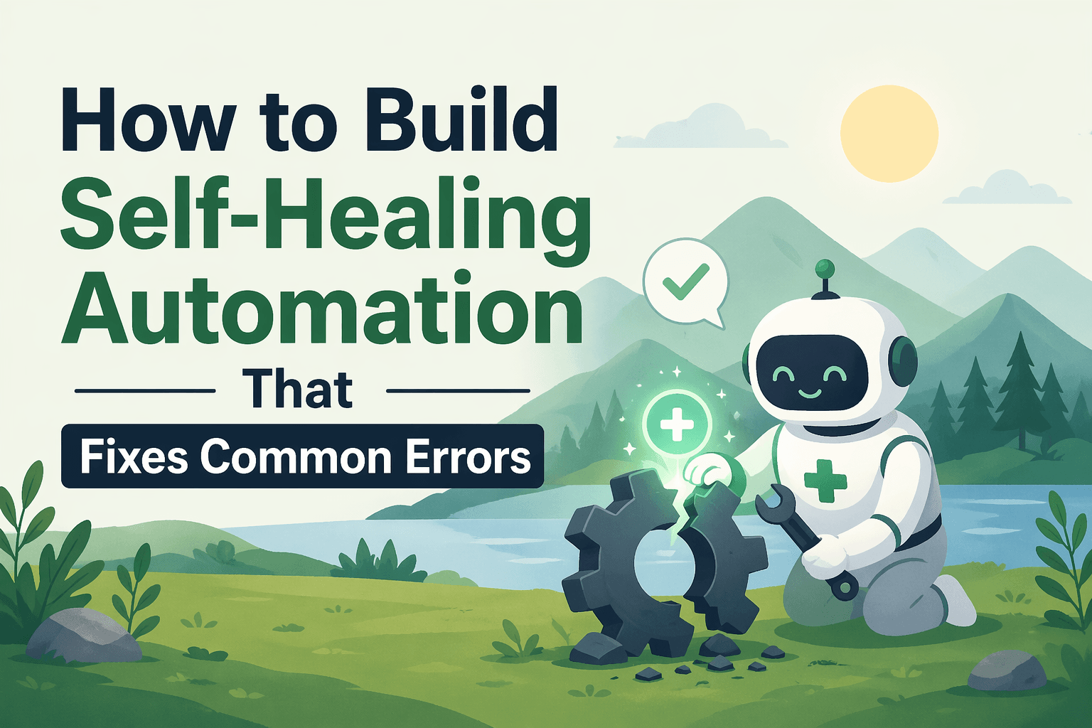 How to Build Self-Healing Automation That Fixes Common Errors