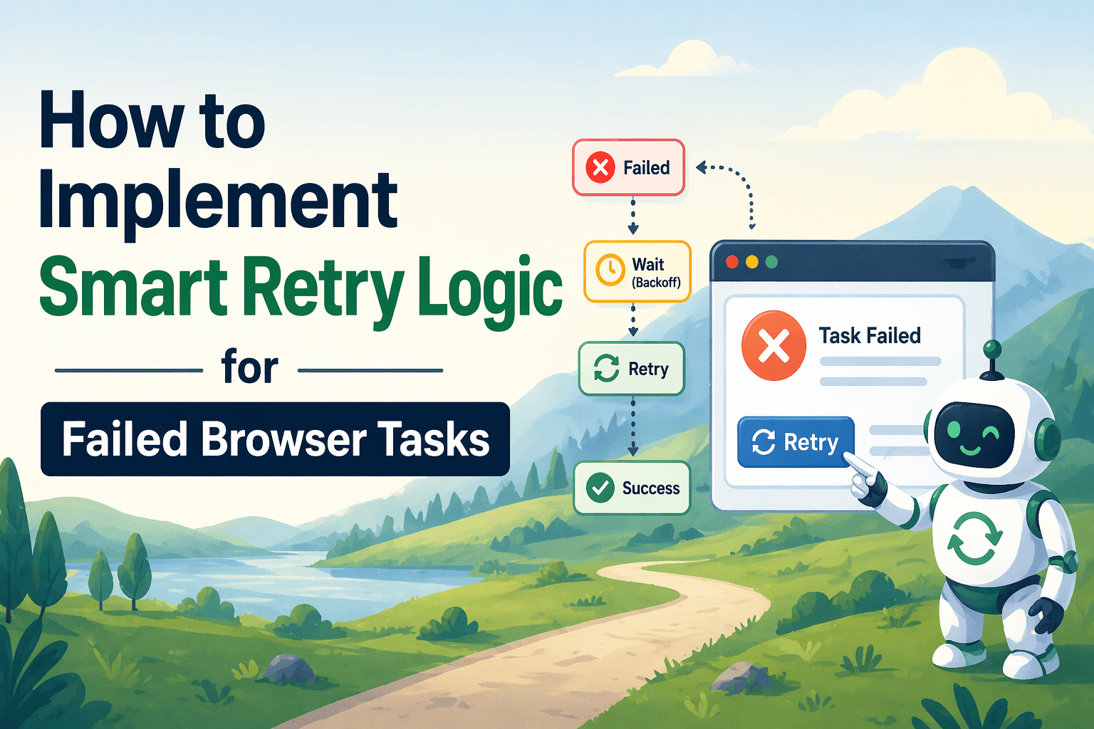 How to Implement Smart Retry Logic for Failed Browser Tasks