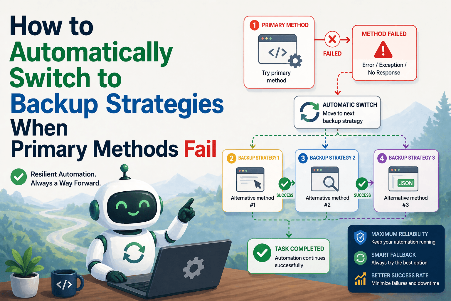 How to Automatically Switch to Backup Strategies When Primary Methods Fail