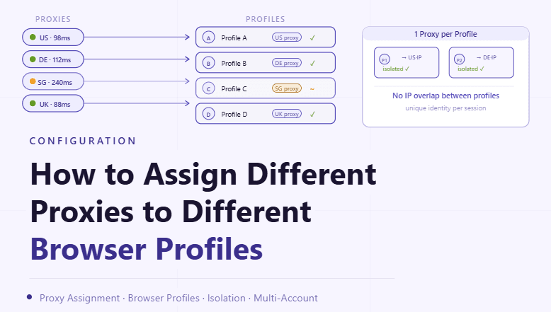 How to Assign Different Proxies to Different Browser Profiles