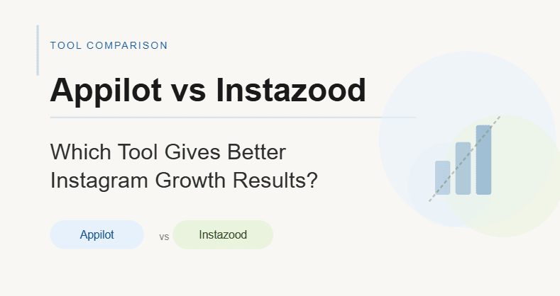 Appilot vs Instazood: Which Tool Gives Better Instagram Growth Results?