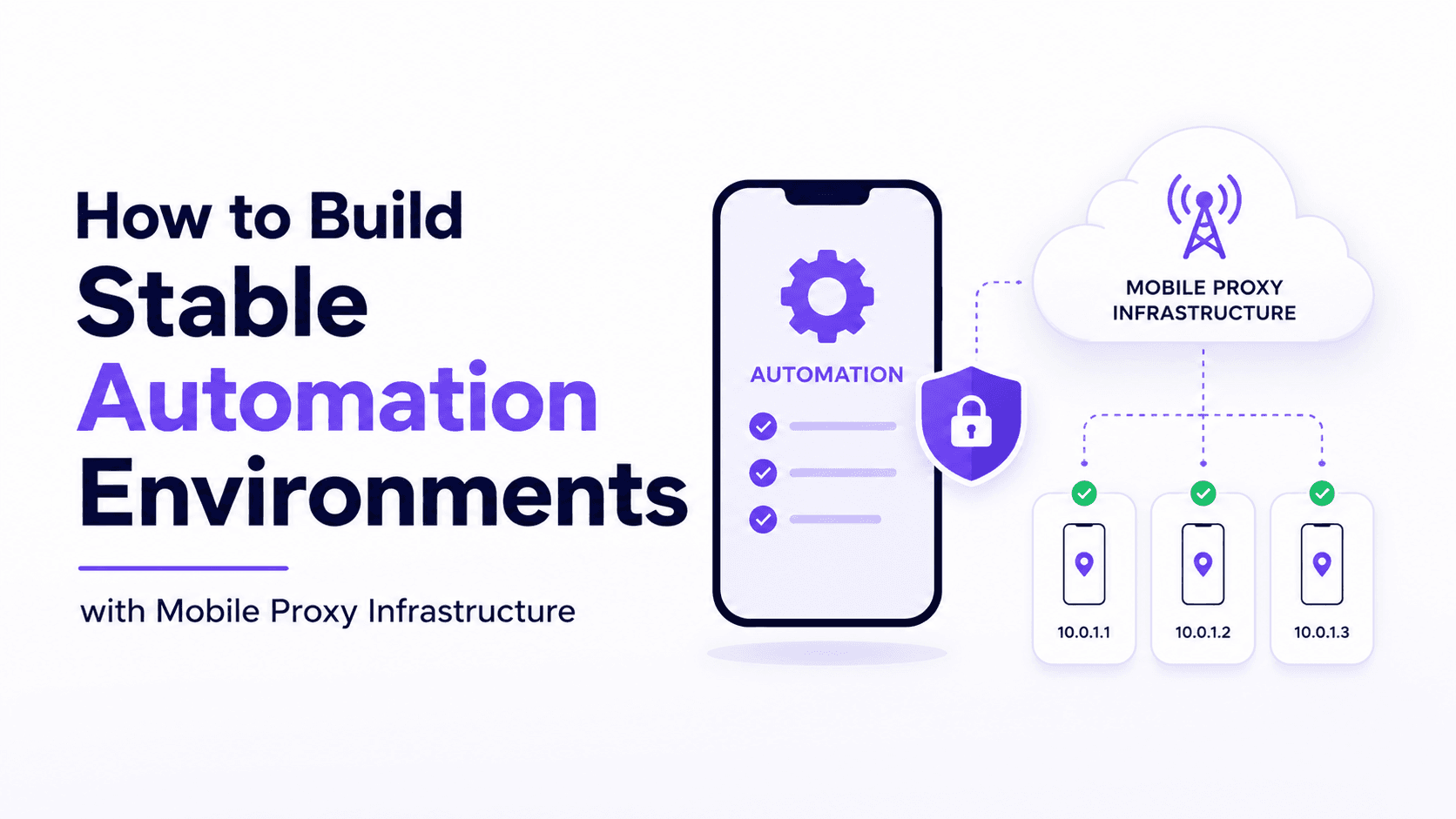 How to Build Stable Automation Environments with Mobile Proxy Infrastructure
