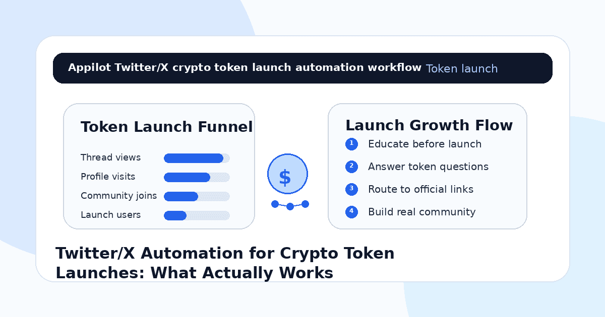 Twitter/X Automation for Crypto Token Launches: What Actually Works