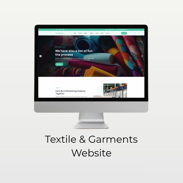Textile & Garments Website