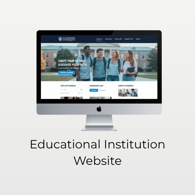 School College and University Website