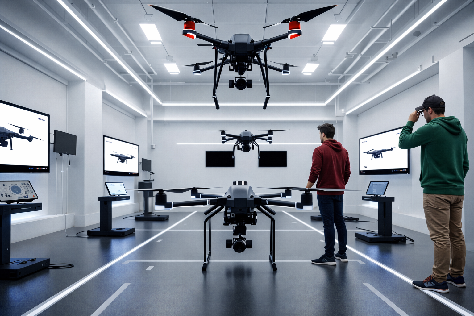 Advanced drone training facilities