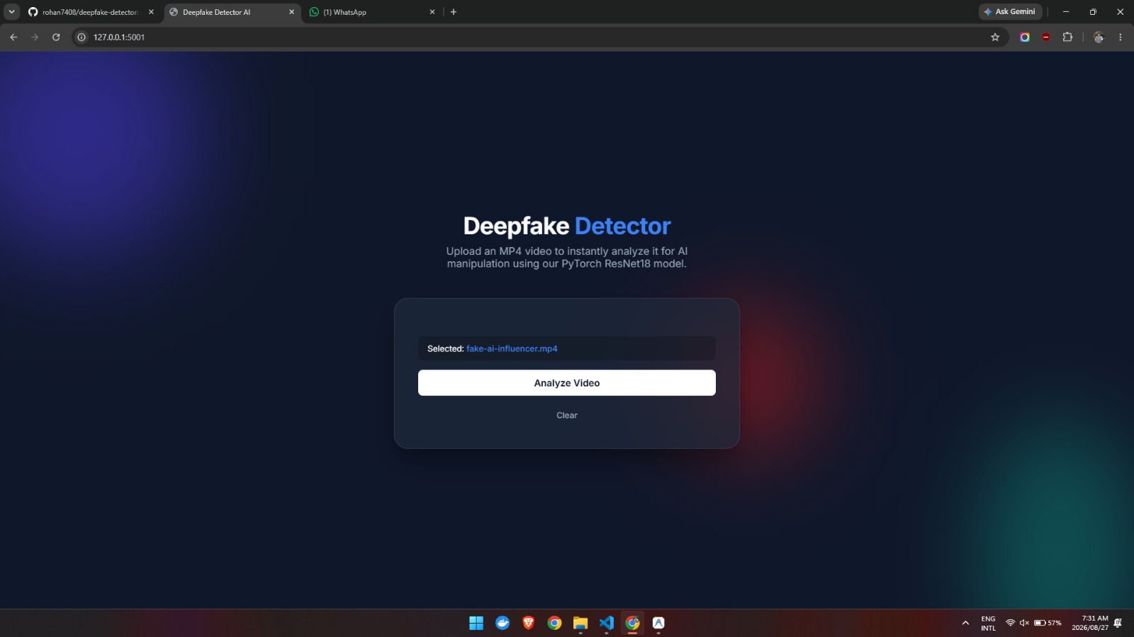 Deepfake Detector AI – screenshot 4