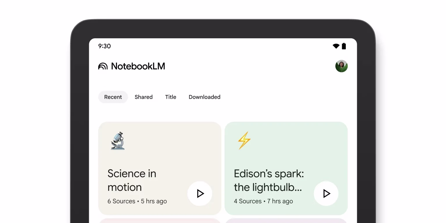 Google Unveils NotebookLM Mobile App Design for Android & iPhone