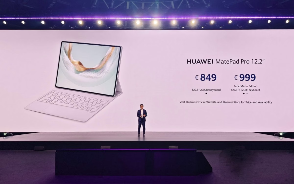 Huawei Unveils MatePad Pro 12.2" with Groundbreaking PaperMatte Display