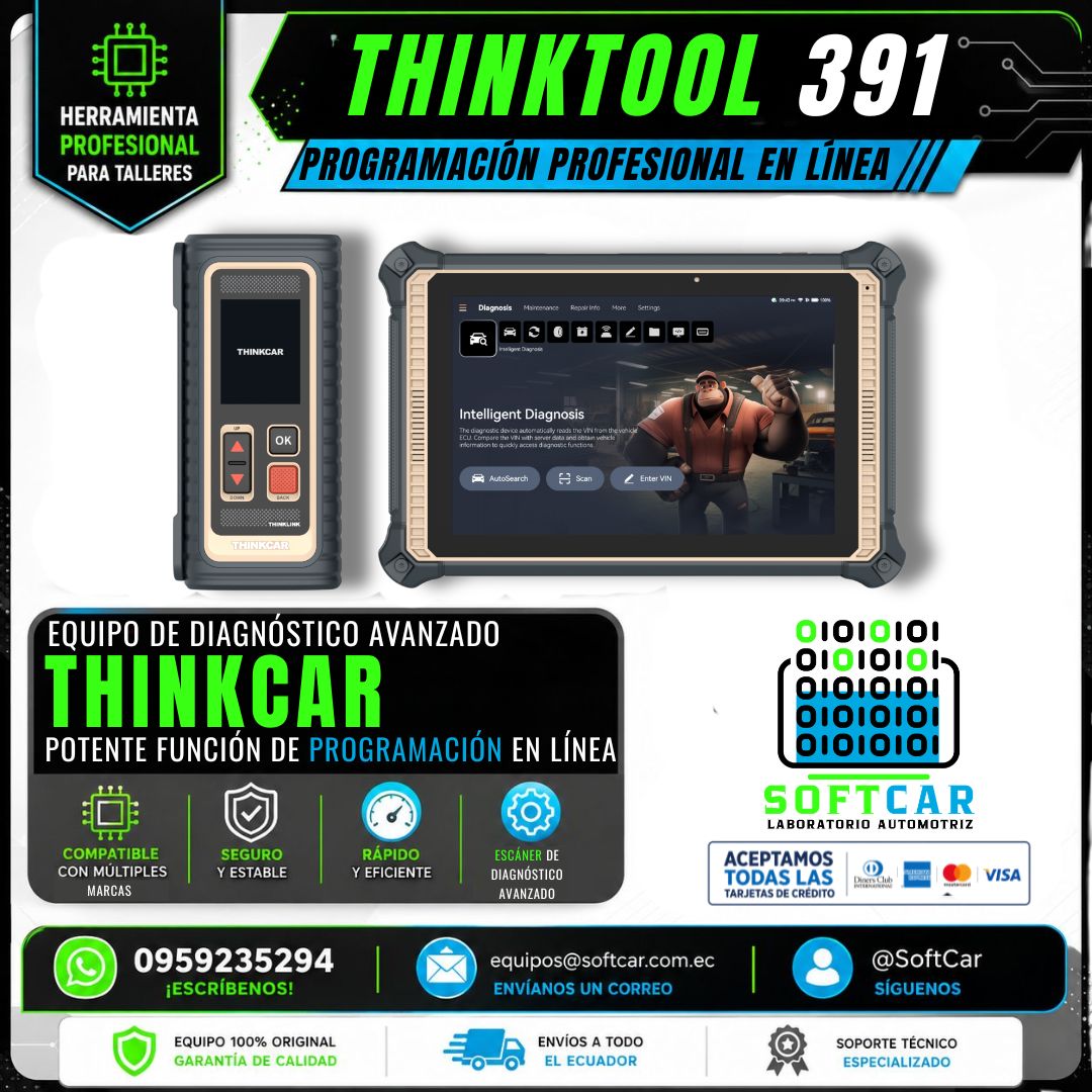 THINKCAR EXPERT 391 - Vista 1